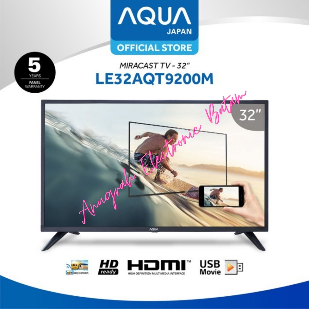 AQUA JAPAN LE32AQT9200M Digital TV 32 Inch HD BATAM