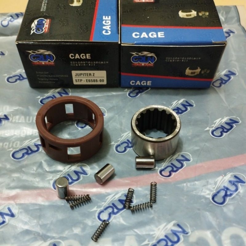 CRUN CAGE ASSY JUPITER Z 5TP /JUPITER Z NEW /VEGA ZR /VEGA R NEW /BENTENGAN KOPLING ORIGINAL