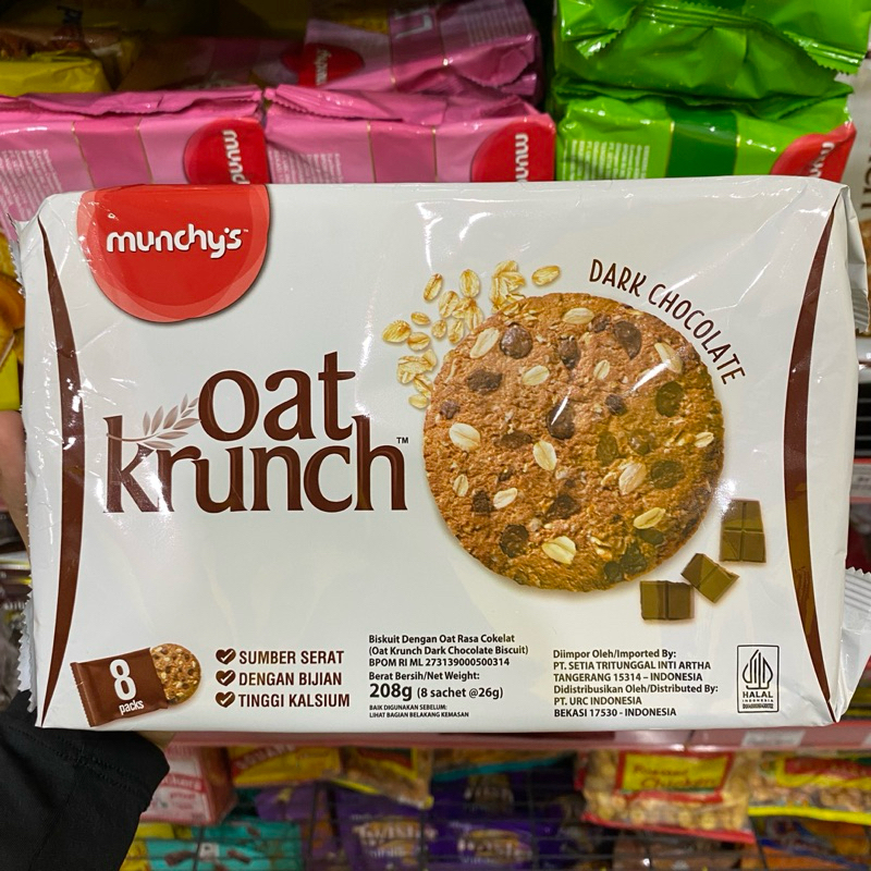 

Munchy’s Oat Krunch Dark Chocolate 208gr