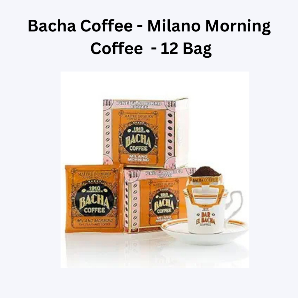 

Bacha Coffee - Milano Morning Coffee / Sachet