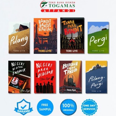 KODE B37K SERIAL AKSI TERE LIYE  NEGERI PARA BEDEBAH  NEGERI DI UJUNG TANDUK  PULANG  PERGI  PULANG 