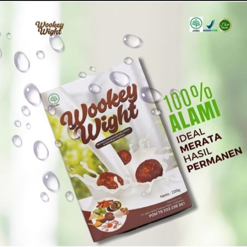 

Wookey wight 1 Box - susu original penambah berat badan