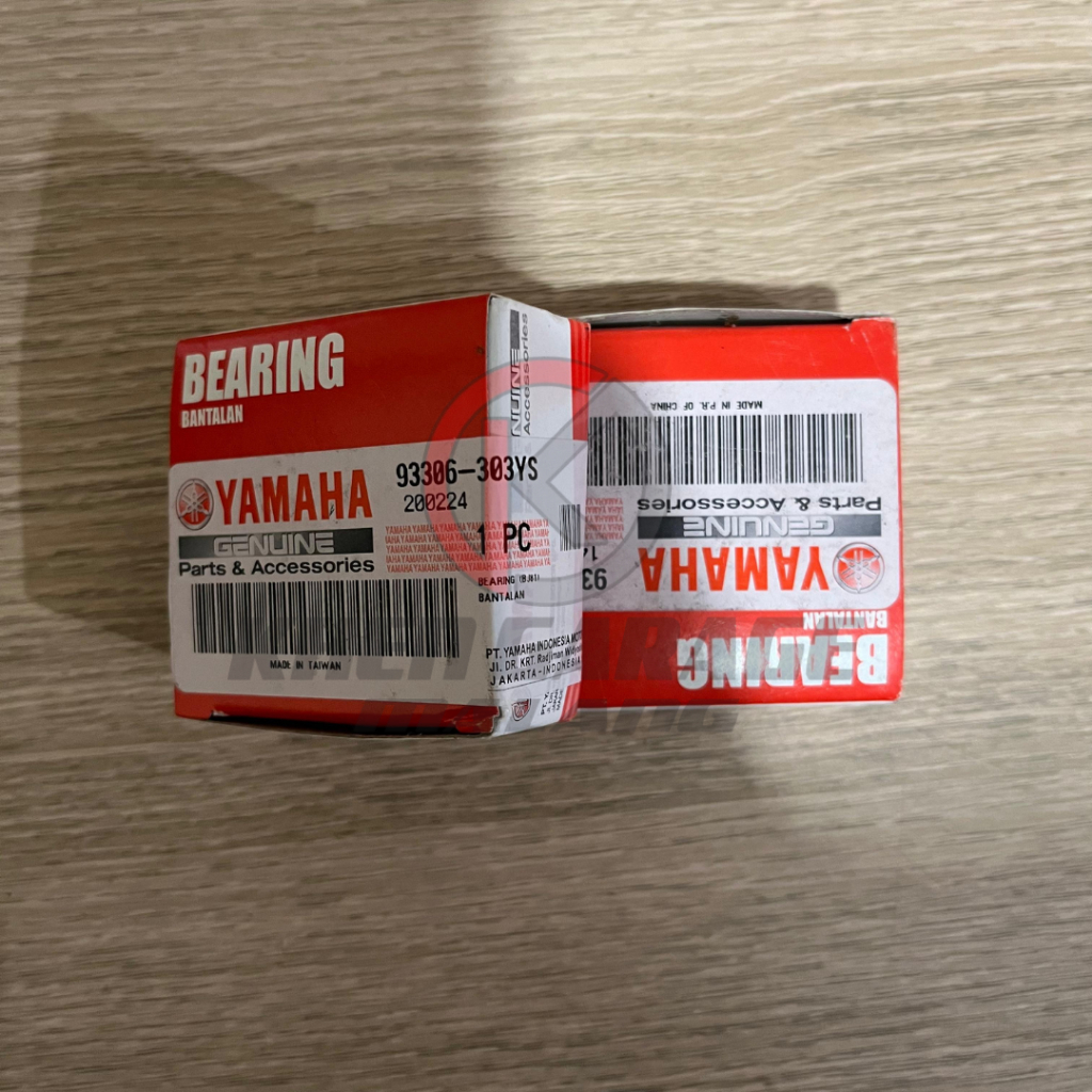 93306-303YS BEARING MIO M3 CW ASLI YAMAHA ORIGINAL YGP