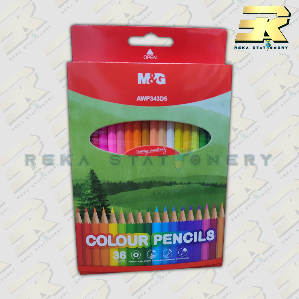 

Pensil Warna M&G - Colours Pencils - Pensil Warna