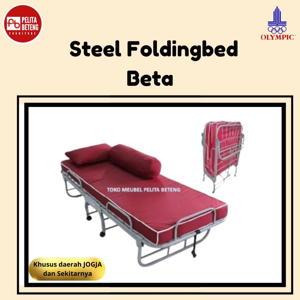 Folding Bed / Ranjang Lipat / Ranjang Rumah Sakit Beta Poppy Jogja