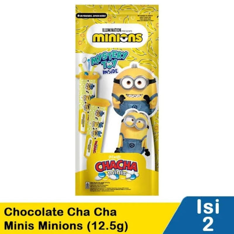 

Delfi Chocolate Cha Cha Minis Minions 2X12.5G