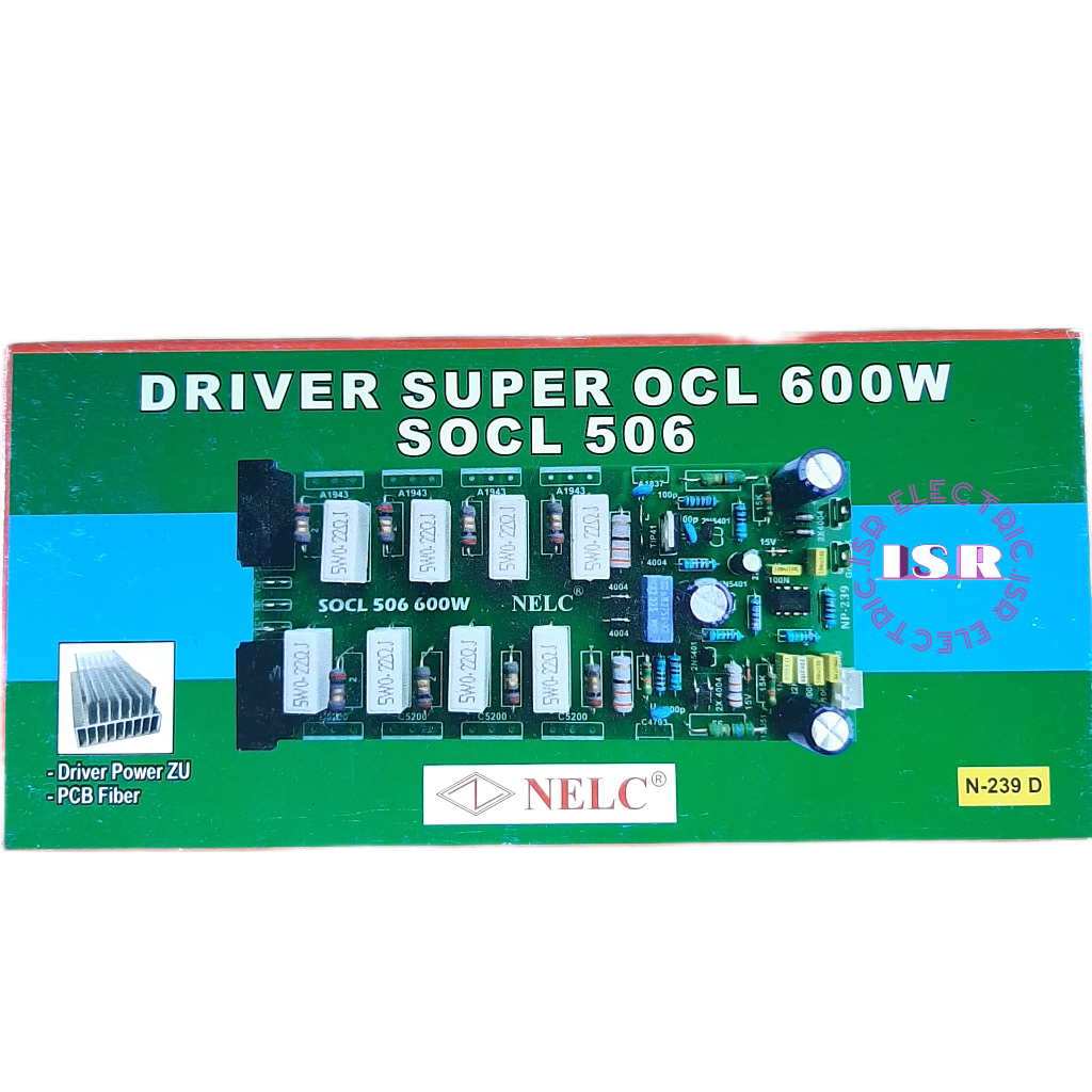 kit power amplifier driver ocl 506 600w nelc