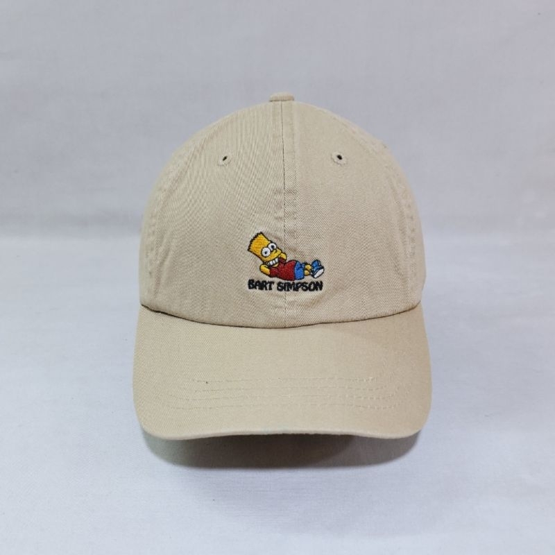 Topi Cap Bart Simpson Simple Character Second Original