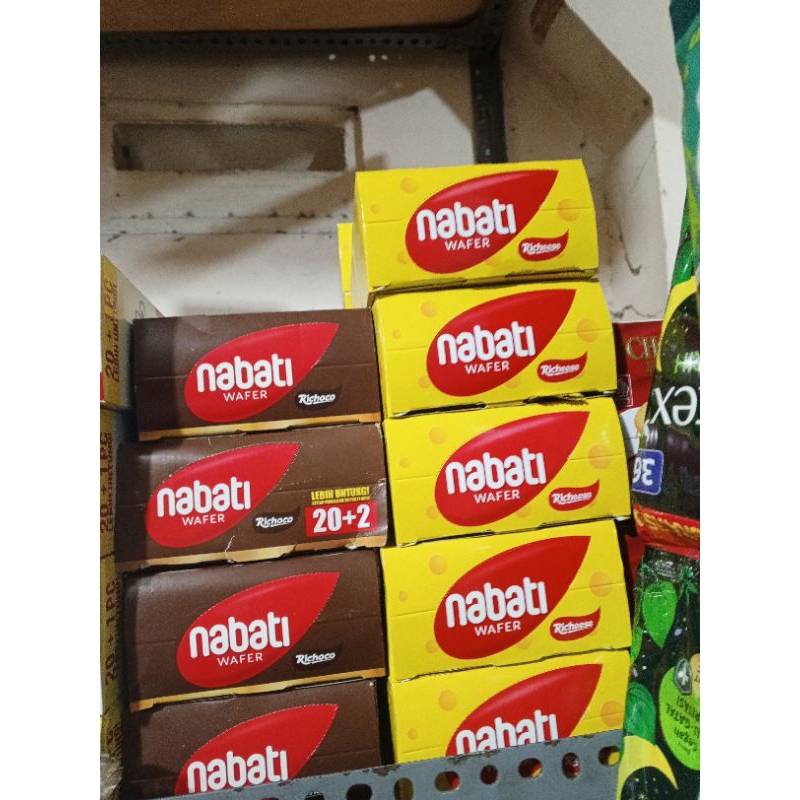 

WAFER NABATI STICK 1 BOX ISI 20 PCS