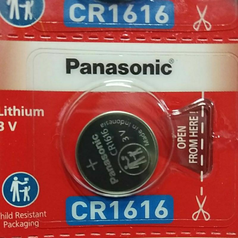 Baterai Panasonic CR1616 CR 1616 Lithium 3 V