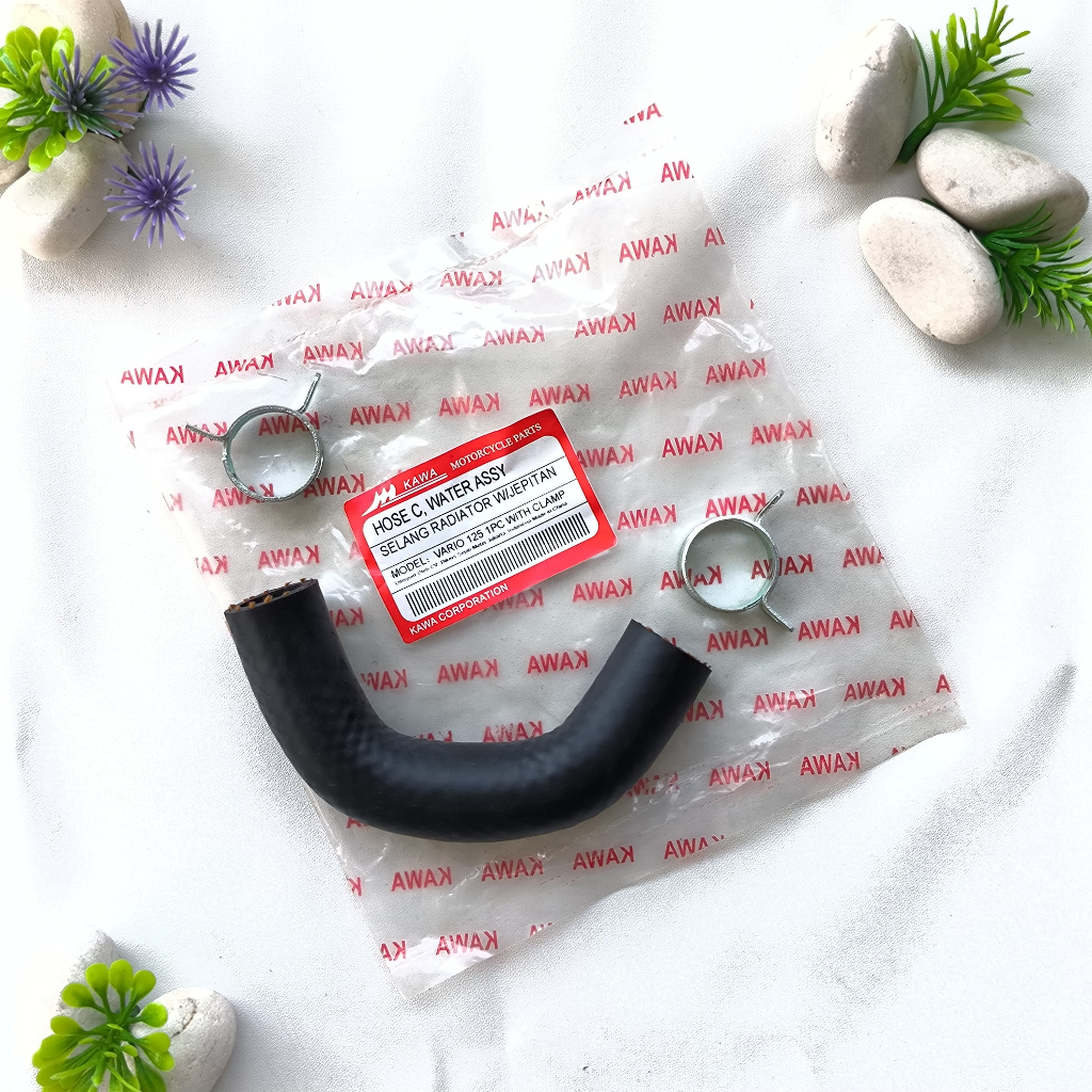 SELANG RADIATOR HOSE C WATER ASSY ADV PCX VARIO 125 150 FI ESP + KLEM