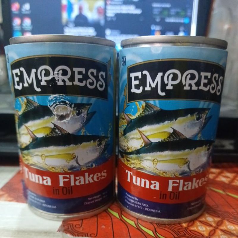 UMPAN MANCING EMPRESS TUNA KALENG DALAM MINYAK