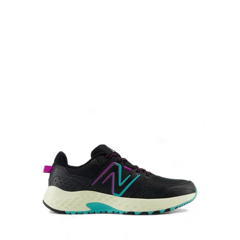 Sepatu Lari Wanita New Balance 410 V8 Trail - Black NEWWT410CH8