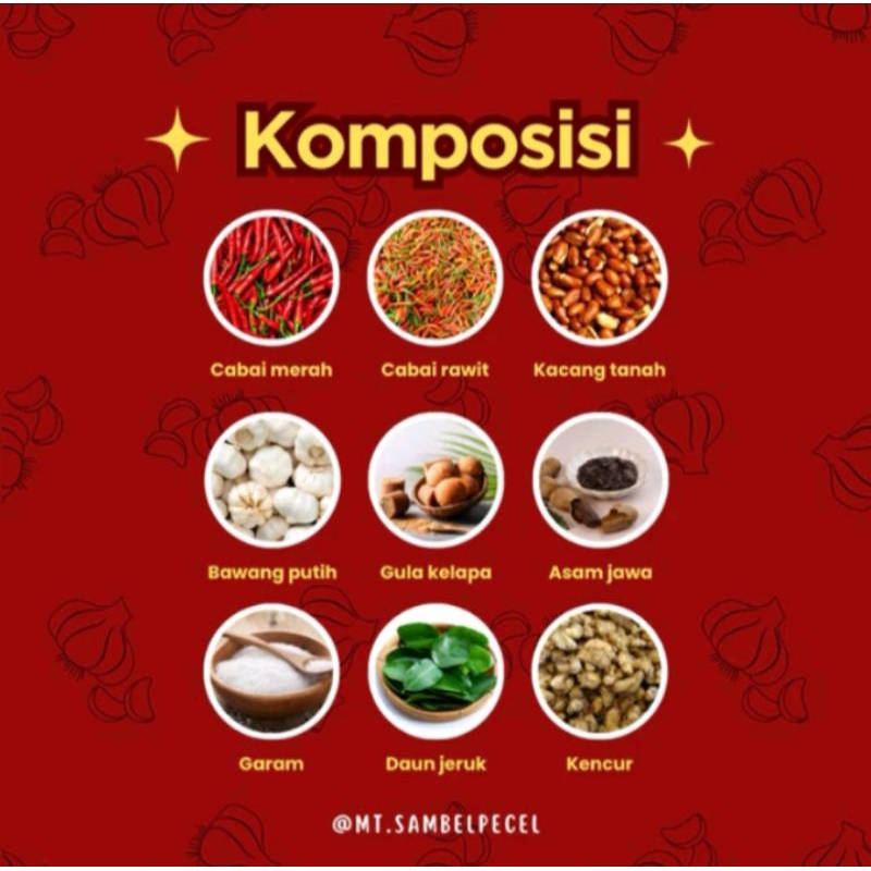 

Sambel Pecel MT Asli Kediri
