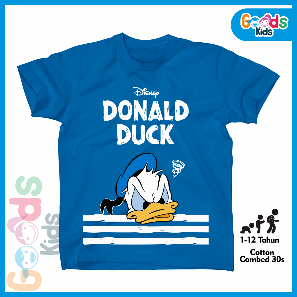 Baju Kaos Anak Disney Donald Duck Kaos Anak Laki Laki Perempuan Goods Kids