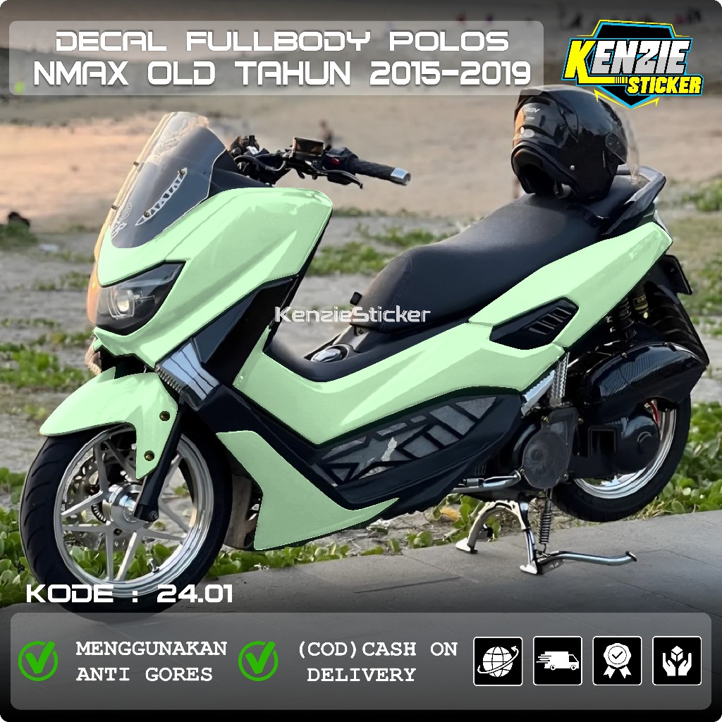 (COD) Decal Stiker Yamaha Nmax 155 New Fullbody TERBARU COD Decal stiker nmax new / stiker nmax full