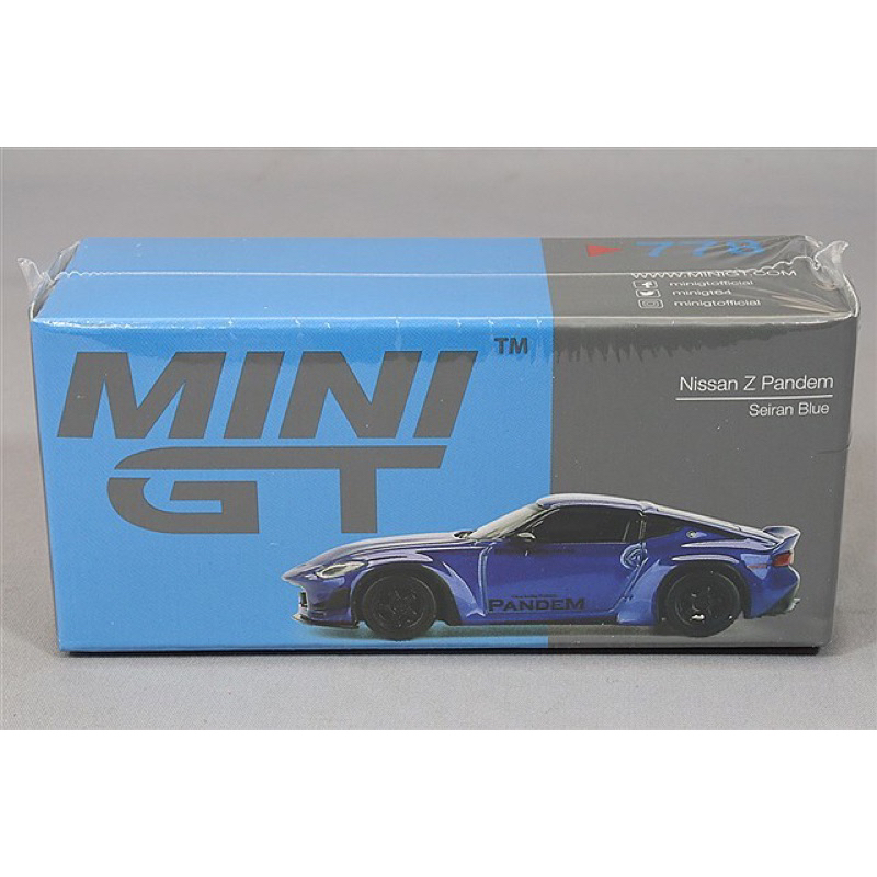 Mini GT 778 Nissan Z Pandem Serian Blue