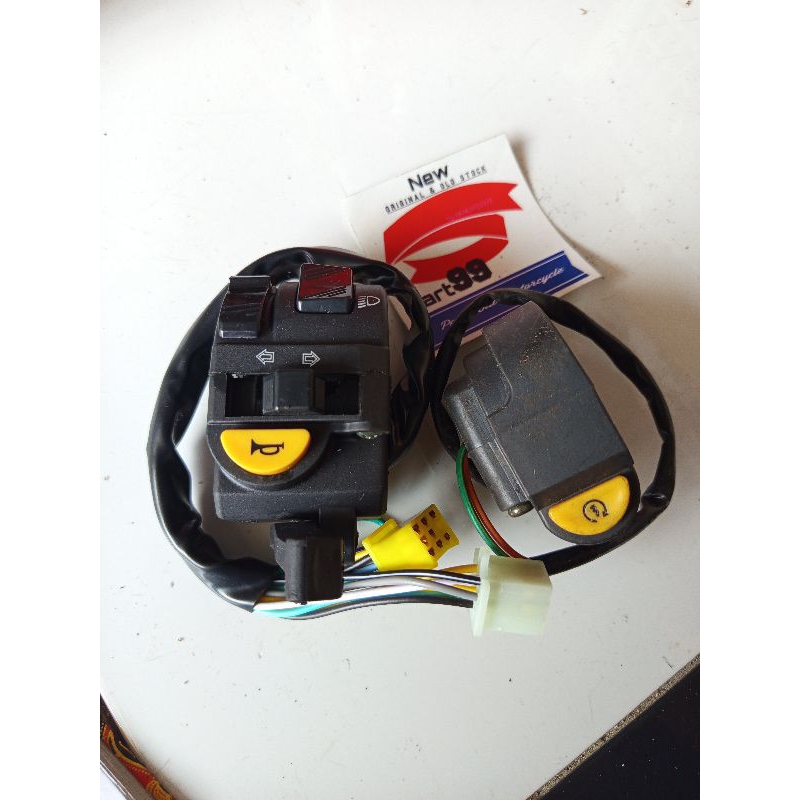 holder saklar tombol kanan kiri set suzuki satria fu 150
