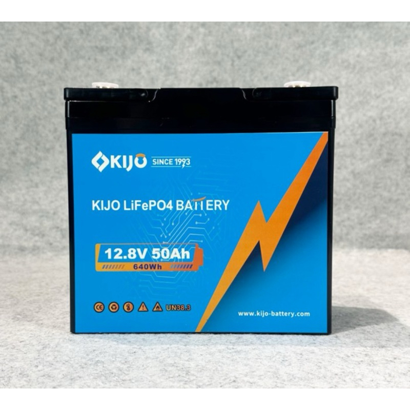 Aki Lithium Kijo Battery Lithium LiFePO4 12,8V 50AH Lithium 12,8v 50ah