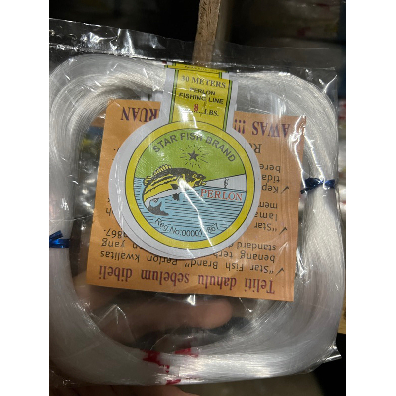 SENAR PERLON No: 8 / TALI PANCING MURAH, KUAT, BAGUS DAN BERKUALITAS
