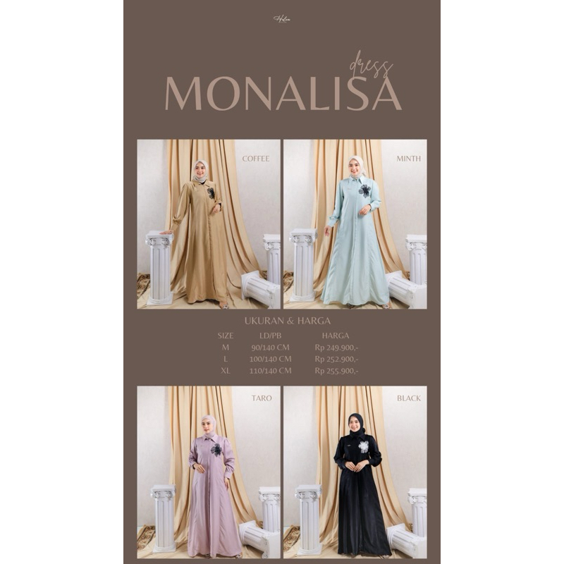 MONALISA DRESS BY HALWA APPAREL// GAMIS KEKINIAN// GAMIS HALWA APPAREL