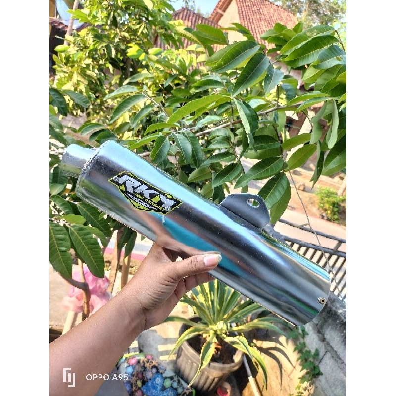 KNALPOT SATRIA FU BOBOKAN SLINCER KNALPOT RKM BOBOKAN