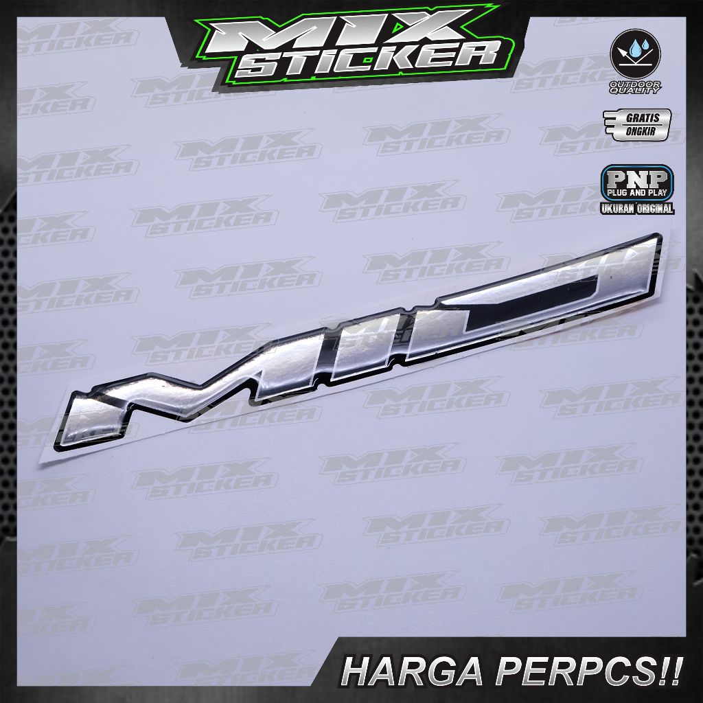 mblem timbul yamaha mio / emblem timbul mio m3 / emblem mio sporty / emblem yamaha mio