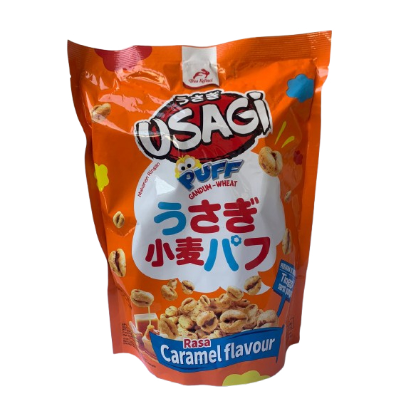 

Snack Gandum Usagi Wheat Puff Pouch Jumbo isi 8 Mini Pack