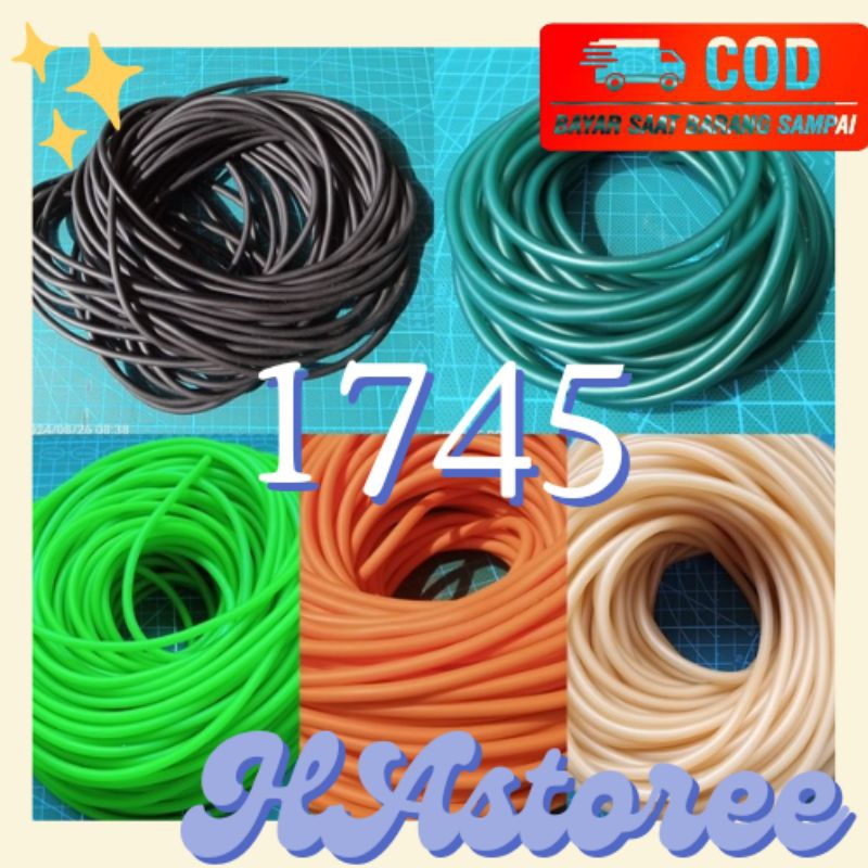 Karet Ketapel Ikan 1745 Berbagai Warna