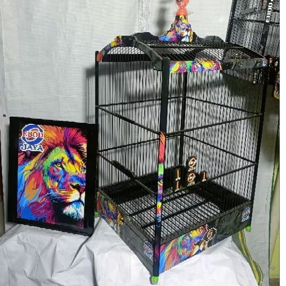 SANGKAR KANDANG EBOD JAYA ORIGINAL KOTAK NO 2 ruji fiber