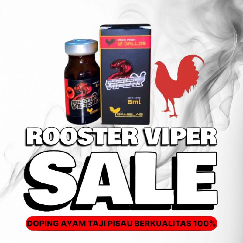 Doping Ayam Taji Aduan Rooster Viper Doping Suntik Philipin