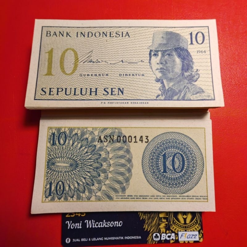 10 sen dwikora 1964 GRESS BARU sukarelawan