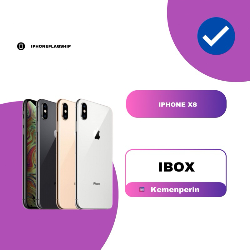 Iphone Xs 64 gb 256 gb ex ibox