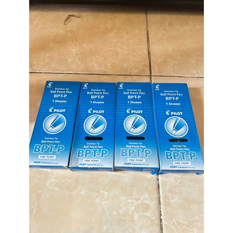 

Pulpen pilot warna hitam 1 pack isi 12 pcs