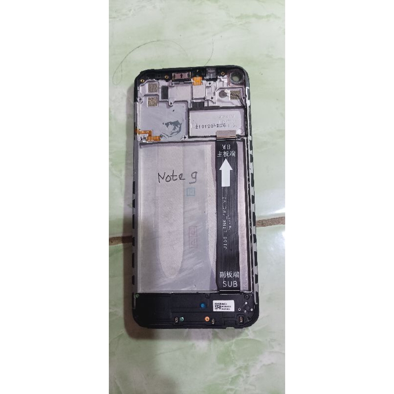 frame LCD Xiaomi note 9