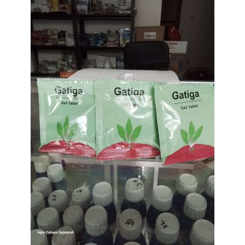 GA3 GATIGA Supergib 1 DUS (10 Tablet) Hormon ZPT Giberelin Acid Asam Giberelat Pupuk Pertumbuhan Dan