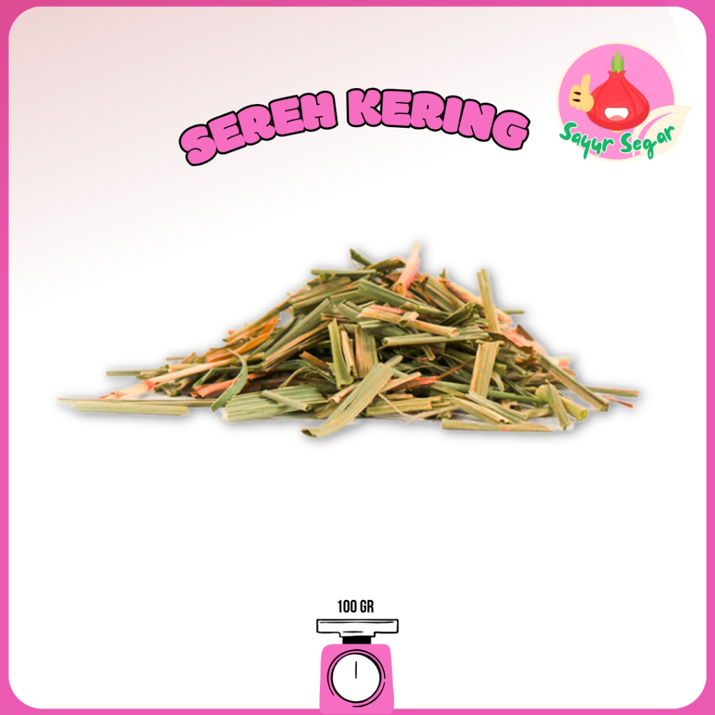 

Sayur Segar - Sereh Kering/Dried Lemongrass 100gr