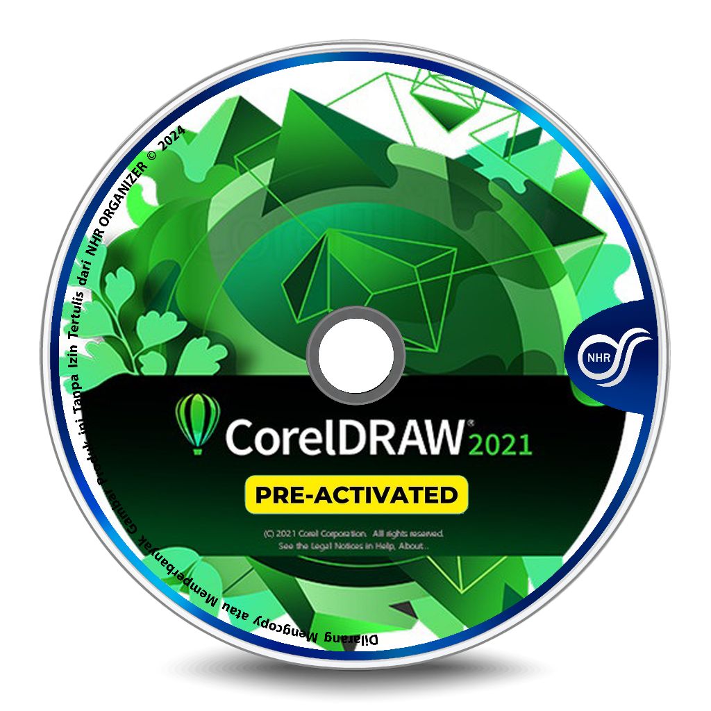 CorelDraw 2021 Permanen Anti Blokir | NHR Organizer