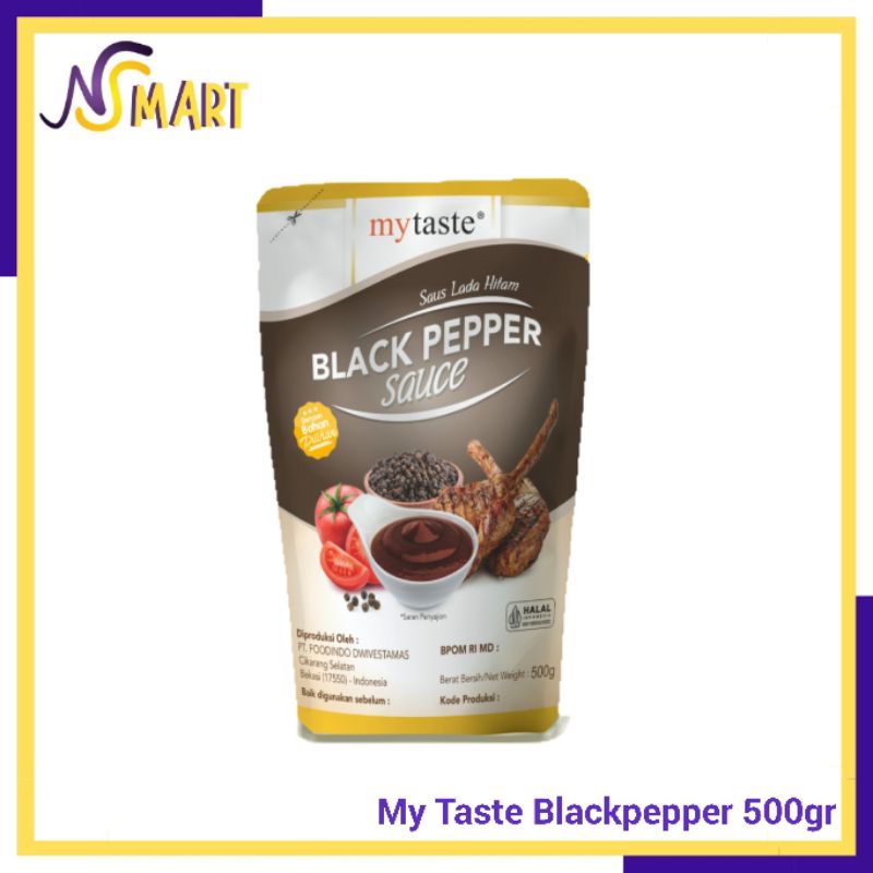 

MY TASTE Blackpepper Sauce 500 gr