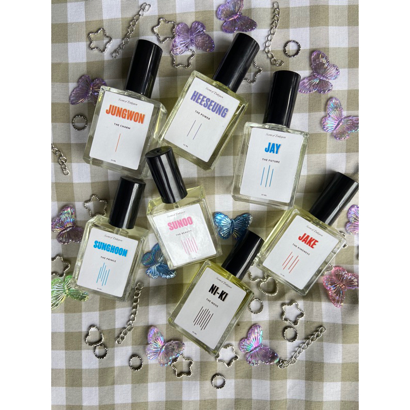 Scent Of Enhypen Parfum insprired by Jungwon Heeseung Jake Jay Sunghoon Sunoo Ni-Ki