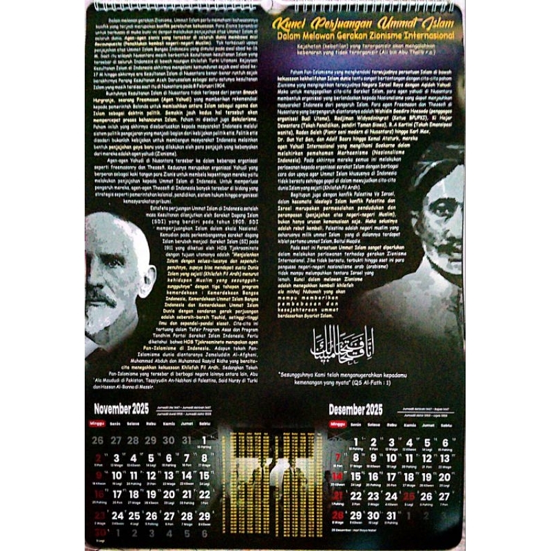 

Kalender jumbo 2025 ( edisi sejarah Islam )