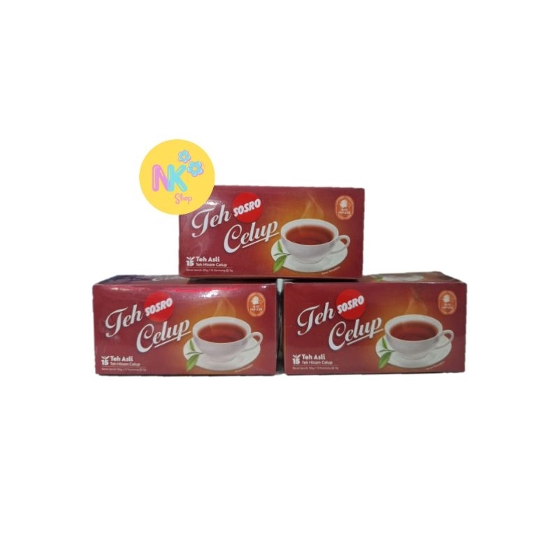 

SOSRO Teh Celup 30gr - 15 Kantong Teh @2gr