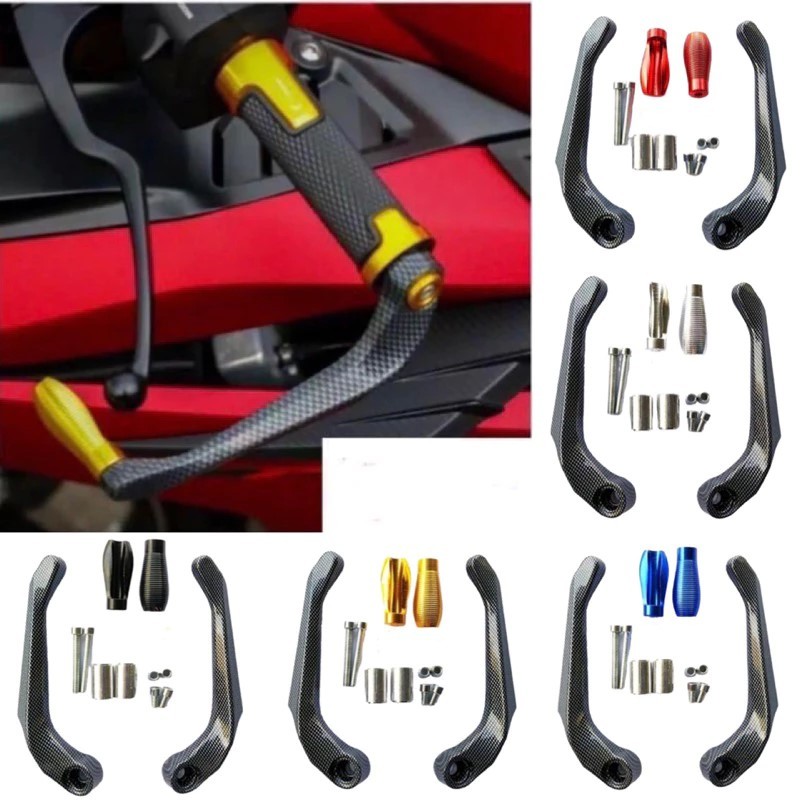 PROMO-Proguard Sabit Carbon Handguard Karbon CBR 150 CB150R Nmax Lexi Aerox PCX Vixion R15 R25 Unive