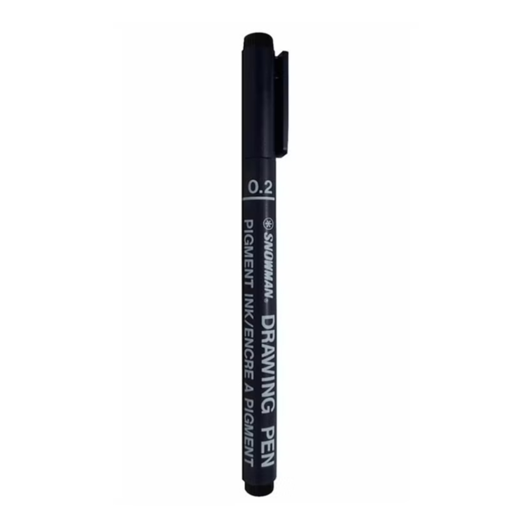 

Gramedia Surabaya - Snowman-Drawing Pen 0.2 Warna Hitam