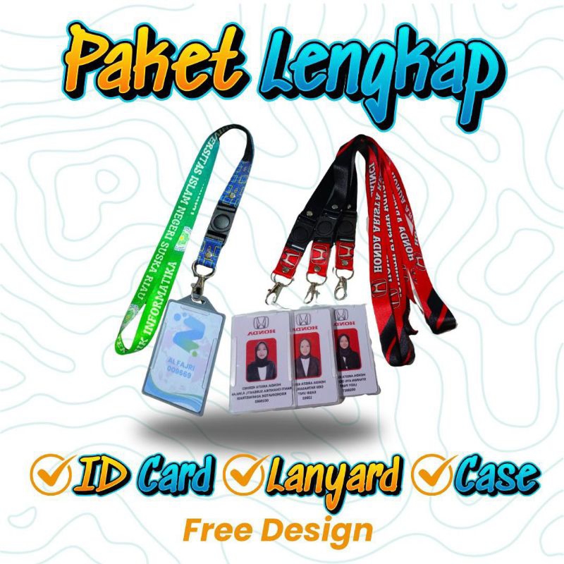 

lengkap lanyard id card