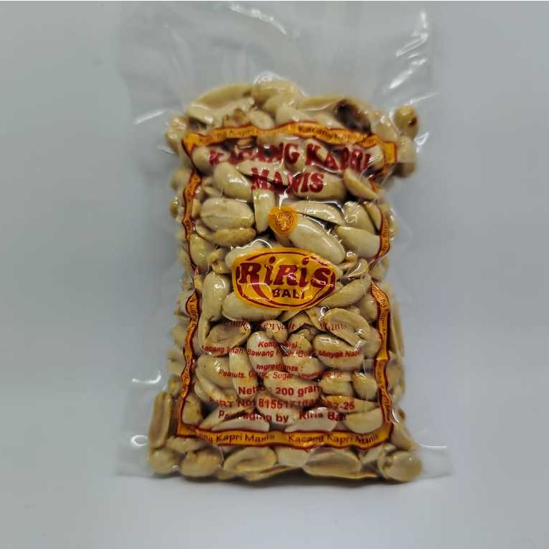 

Kacang Kapri Manis Riris Oleh Oleh Bali 200gr