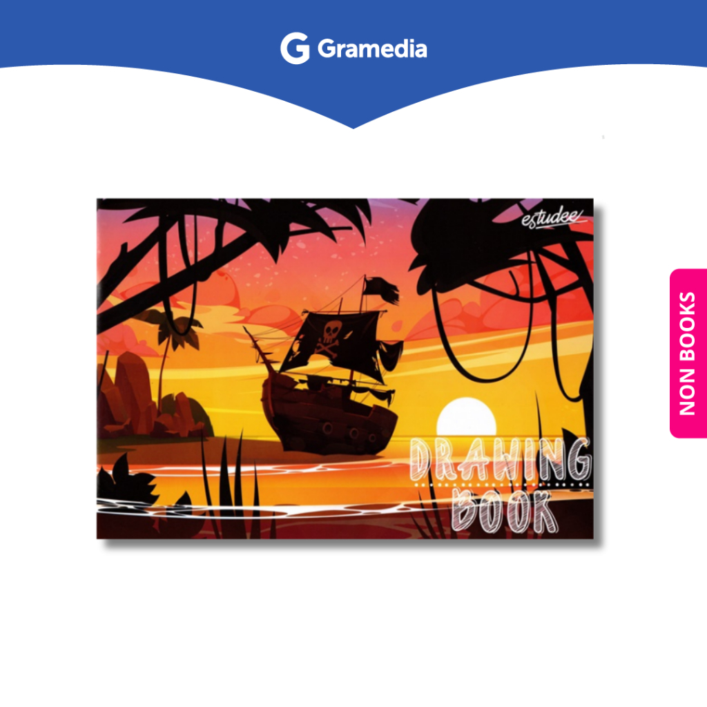 

Gramedia Depok - ESTUDEE DRAWING BOOK A4 J PIRATE Buku Gambar