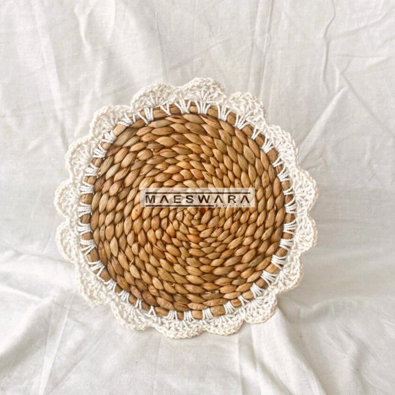 Placemate Renda/Alas Piring/Placemate Eceng/Jasmine