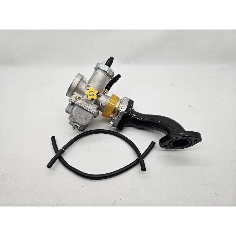 PROMO-Intek Intake Miring Manipol GTX Plus Karbu Keihin PE 28 Jupiter Z Motor Bebek Trail