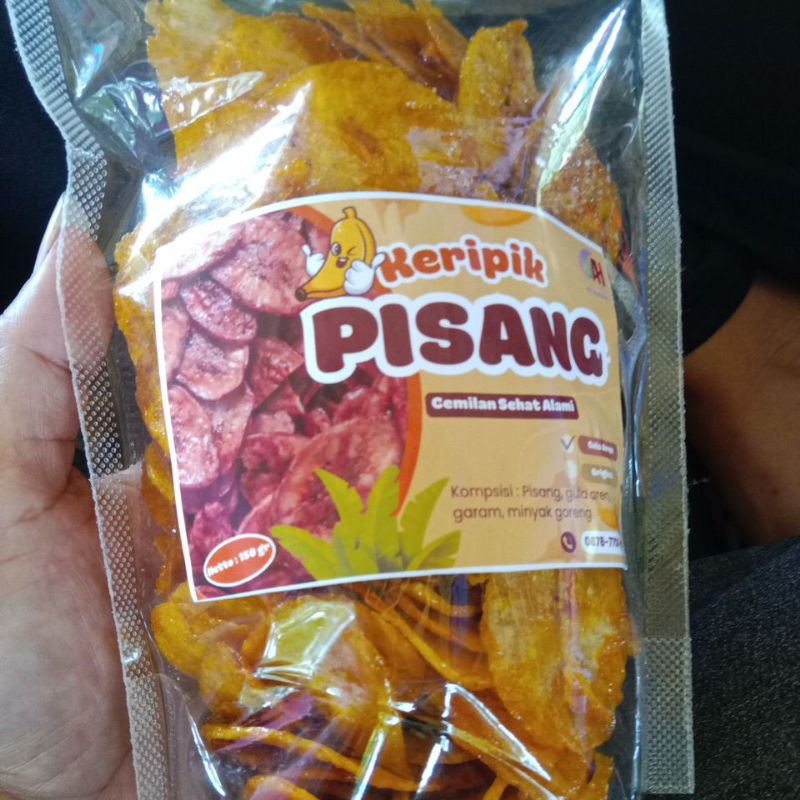 

keripik pisang rasa durian